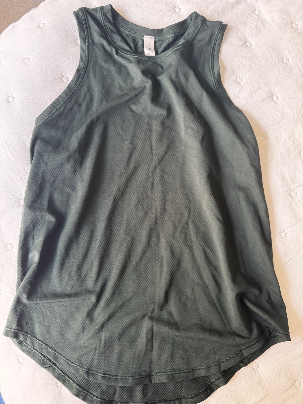 lululemon athletica Sleeveless Workout Tank - Olive